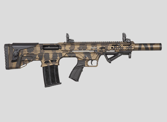 Üzümlü Bullpup BPX-12 Bronz Şarjörlü Av Tüfeği 12 Kalibre 10+1