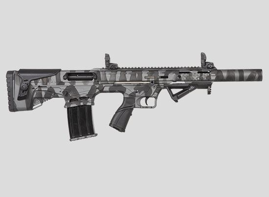 Üzümlü Bullpup BPX-12 Gri Şarjörlü Av Tüfeği 12 Kalibre 10+1