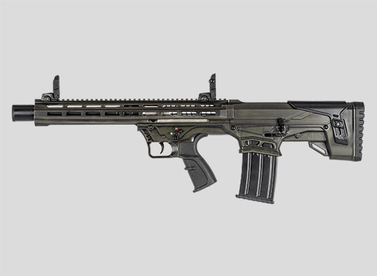 Üzümlü Bullpup CPX-12 Yeşil Şarjörlü Av Tüfeği 12 Kalibre 10+1